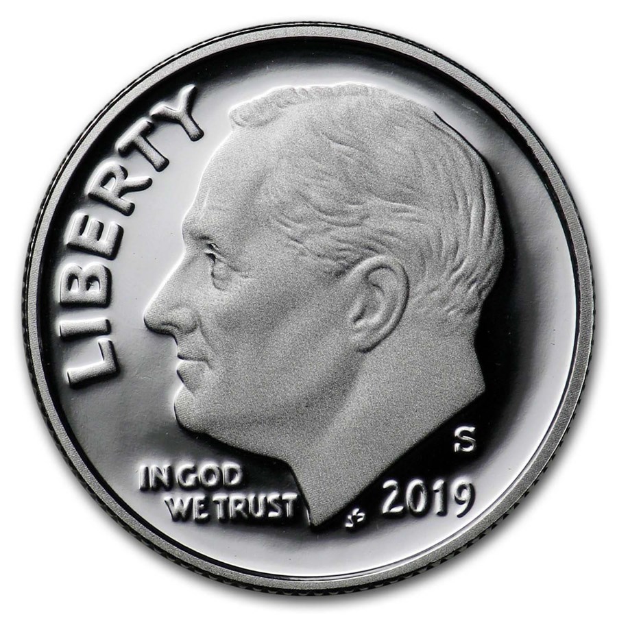 2019-S Silver Roosevelt Dime Gem Proof