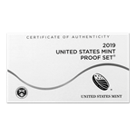 2019-S U.S. Proof Set (w/Proof Cent)