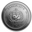 2019 Samoa 1 oz Silver Seahorse BU