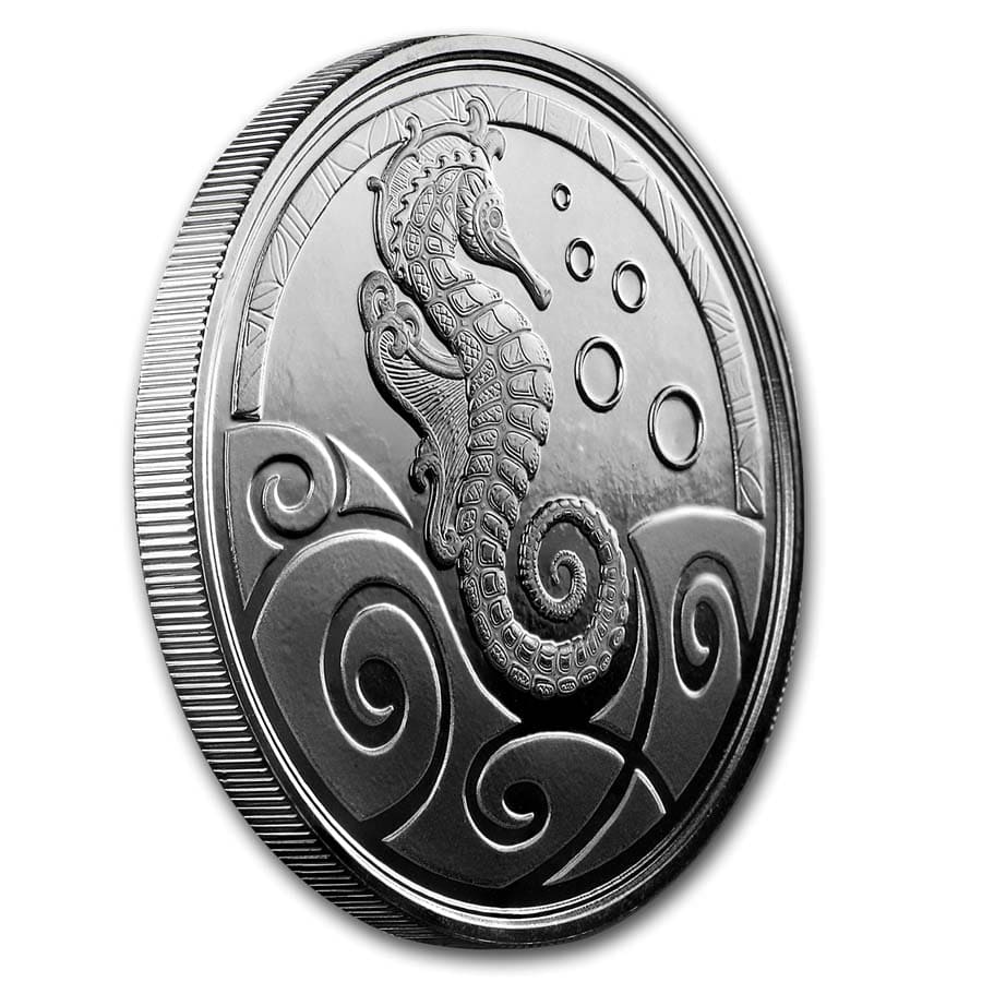 2019 Samoa 1 oz Silver Seahorse BU | eBay