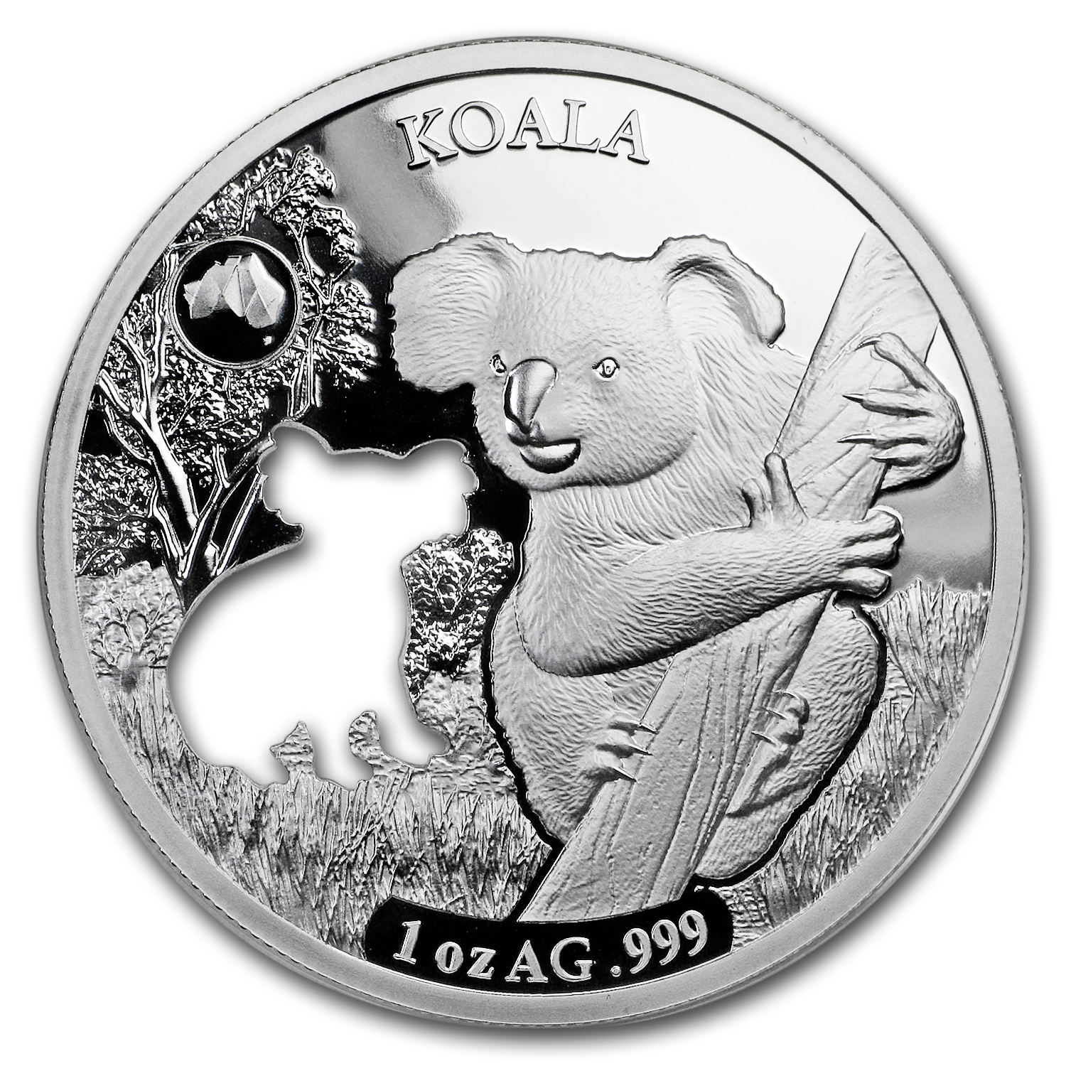 1オンス 2019 サモア タツノオトシゴ 銀貨 Buy 2019 Solomon Islands 1 oz Silver Shapes of Australia (Koala