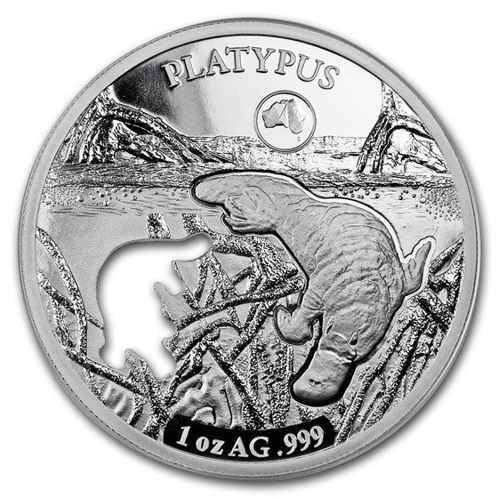 2019 Solomon Islands 1 oz Silver Shapes of Australia (Platypus) 2019 Solomon Islands 1 oz Silver Shapes of Australia (Platypus)