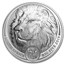 2019 South Africa 1 oz Silver Big Five Lion BU