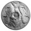 2019 South Africa 2-Coin Silver Big Five Lion Proof Set