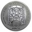 2019 South Korea 1 oz Silver ZI:SIN Scrofa (Abrasions)