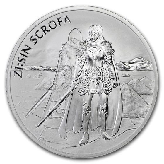 2019 South Korea 1 oz Silver ZI:SIN Scrofa BU (Ghost) 2019 South Korea 1 oz Silver ZI:SIN Scrofa BU (Ghost)