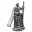 2019 South Korea 15 oz Silver Chiwoo Cheonwang Statue (Varied)