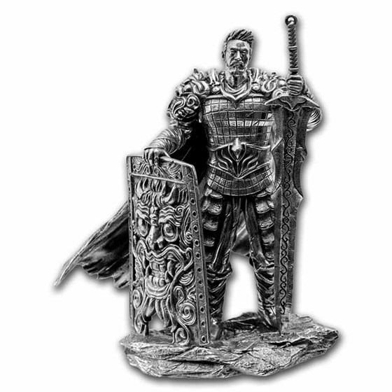 2019 South Korea 15 oz Silver Chiwoo Cheonwang Statue (Varied) 2019 South Korea 15 oz Silver Chiwoo Cheonwang Statue (Varied)