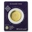 2019 St. Lucia 1 oz Gold Pink Flamingo BU