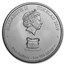 2019 Tokelau 1 oz Silver $5 Loggerhead Turtle