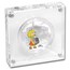 2019 TUV 1 oz Silver Colorized The Simpsons: Lisa Colorized Proof