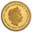 2019 Tuvalu 1/4 oz Gold Looney Tunes Bugs Bunny Proof