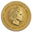 2019 Tuvalu 1 oz Gold Black Flag (Queen Anne's Revenge)