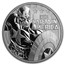 2019 Tuvalu 1 oz Silver $1 Marvel Series "Captain America" BU