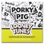 2019 Tuvalu 1 oz Silver Looney Tunes Lunar Porky Pig Proof