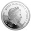 2019 Tuvalu 1 oz Silver Looney Tunes Lunar Porky Pig Proof