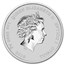 2019 Tuvalu 1 oz Silver The Simpsons: Homer BU