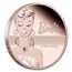 2019 Tuvalu 2 oz Rose Gold 60th Anniversary Barbie™ Proof