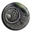 2019 Tuvalu 2 oz Silver 40th Anniversary Alien Antiqued