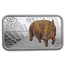 2019 Tuvalu 4-Coin 1 oz Silver Lunar Pig Proof Set (Rectangle)
