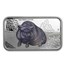 2019 Tuvalu 4-Coin 1 oz Silver Lunar Pig Proof Set (Rectangle)