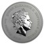 2019 Tuvalu 5 oz Silver Black Flag (Queen Anne's Revenge)