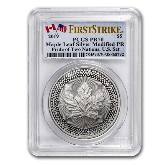 2019 U.S. Mint Pride of Two Nations 2-Coin Set PR-70 PCGS (FS) 2019 U.S. Mint Pride of Two Nations 2-Coin Set PR-70 PCGS (FS)