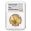2019-W 1 oz Burnished Gold Eagle MS-70 NGC