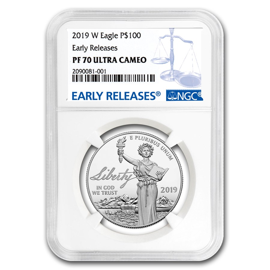 2019-W 1 oz Proof American Platinum Eagle PF-70 NGC (ER)