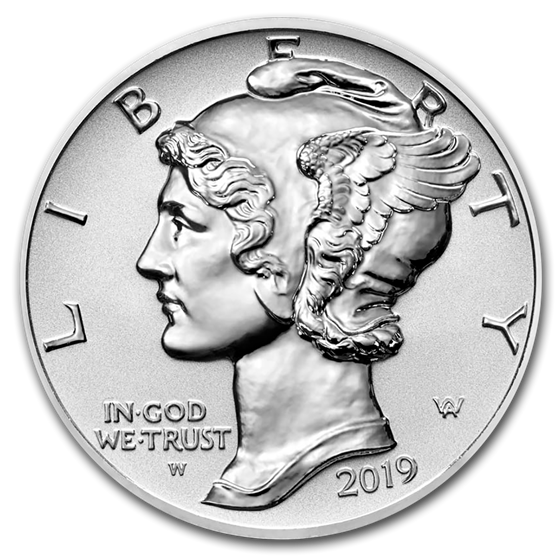 2019-W 1 oz Reverse Proof American Palladium Eagle (w/Box & COA) 2019-W 1 oz Reverse Proof American Palladium Eagle (w/Box & COA)