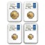 2019-W 4-Coin Proof American Gold Eagle Set PF-70 NGC