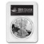 2019-W American Silver Eagle PR-70 PCGS (First Day, Black Label)