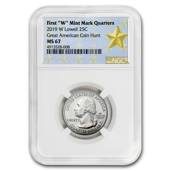2019-W ATB Quarter Lowell National Park MS-67 NGC 2019-W ATB Quarter Lowell National Park MS-67 NGC