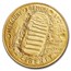 2019-W Gold $5 Apollo 11 50th Anniversary BU (Box & COA)
