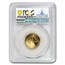 2019-W Gold $5 Apollo 11 50th Anniversary PR-70 PCGS (First Day)