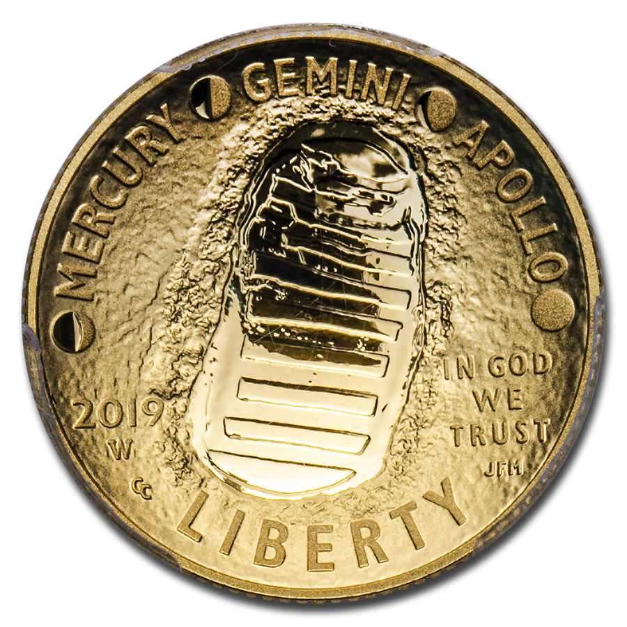 2019-W Gold $5 Apollo 11 50th Anniversary PR-70 PCGS | eBay