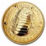 2019-W Gold $5 Apollo 11 50th Anniversary Proof (Box & COA)