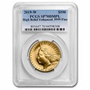 2019-W High Relief American Liberty Gold SP-70 DMPL PCGS
