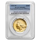 2019-W HR American Liberty Gold SP-69 PL PCGS