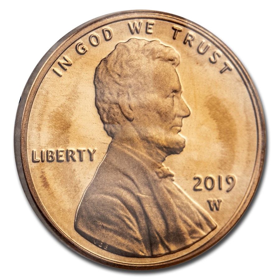 2019-W Lincoln Cent Proof (Red)