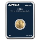 2020 1/10 oz American Gold Eagle (MintDirect® Single) 2020 1/10 oz American Gold Eagle (MintDirect® Single)