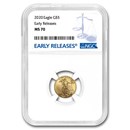 2020 1/10 oz American Gold Eagle MS-70 NGC (Early Releases)