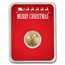 2020 1/10 oz Gold American Eagle - Merry Christmas (Red Card)