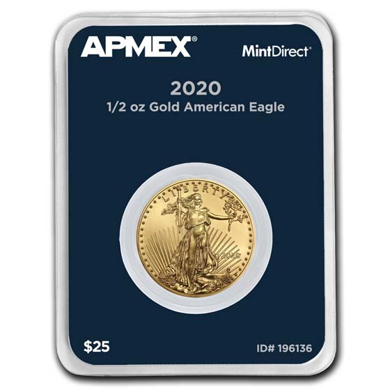 2020 1/2 oz American Gold Eagle (MintDirect® Single)
