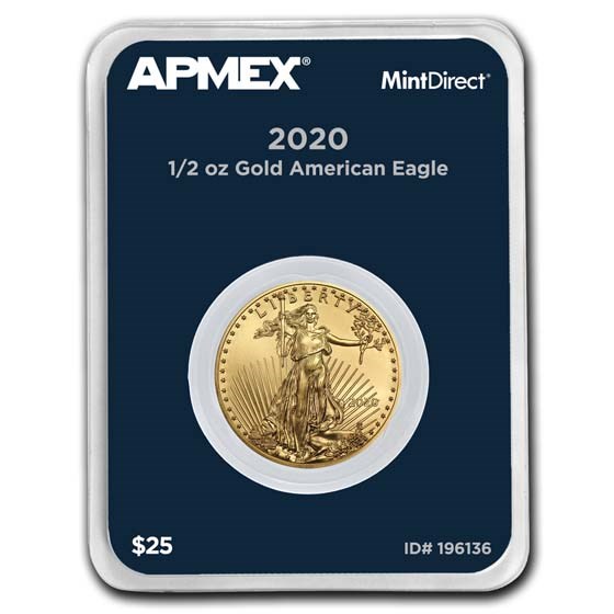 2020 1/2 oz American Gold Eagle (MintDirect® Single)
