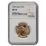 2020 1/2 oz American Gold Eagle MS-70 NGC