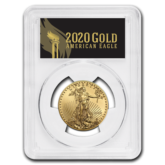 2020 1/2 oz Gold Eagle MS-70 PCGS (First Day, Black Label) 2020 1/2 oz Gold Eagle MS-70 PCGS (First Day, Black Label)