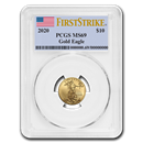2020 1/4 oz American Gold Eagle MS-69 PCGS (FirstStrike®) 2020 1/4 oz American Gold Eagle MS-69 PCGS (FirstStrike®)