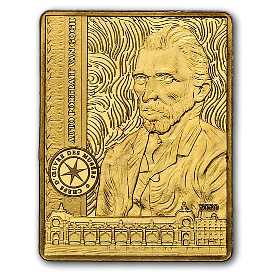 2020 1/4 oz Gold Masterpieces of Museums (Self-Portrait) - No COA
