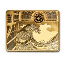 2020 1/4 oz Proof Gold €50 Masterpieces of Museums (The Wave)